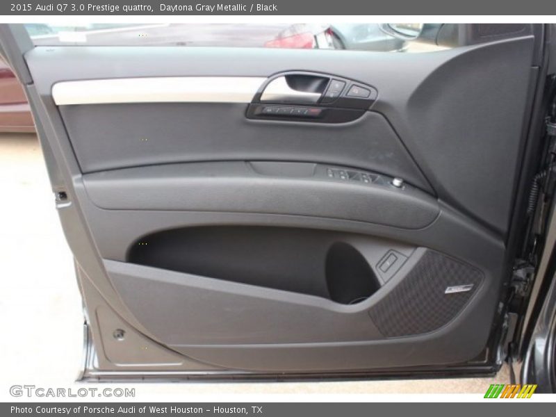Daytona Gray Metallic / Black 2015 Audi Q7 3.0 Prestige quattro