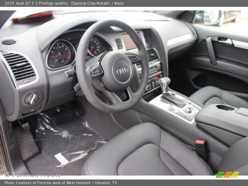 Daytona Gray Metallic / Black 2015 Audi Q7 3.0 Prestige quattro