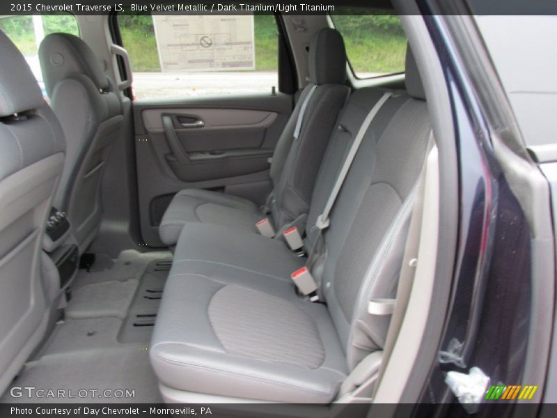 Blue Velvet Metallic / Dark Titanium/Light Titanium 2015 Chevrolet Traverse LS