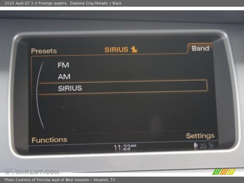 Daytona Gray Metallic / Black 2015 Audi Q7 3.0 Prestige quattro