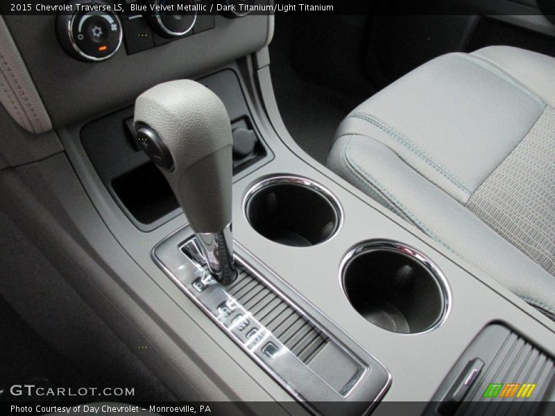 Blue Velvet Metallic / Dark Titanium/Light Titanium 2015 Chevrolet Traverse LS