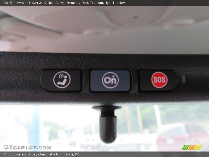 Blue Velvet Metallic / Dark Titanium/Light Titanium 2015 Chevrolet Traverse LS