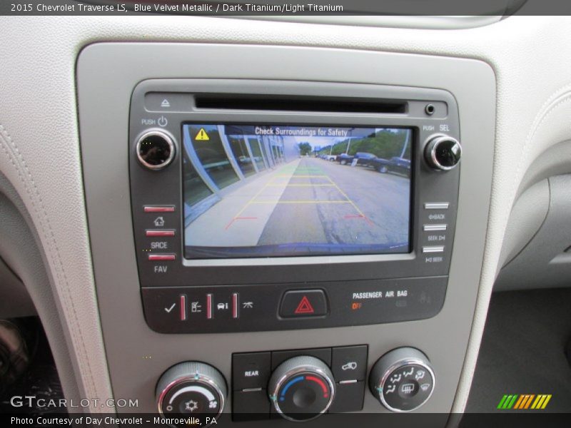 Blue Velvet Metallic / Dark Titanium/Light Titanium 2015 Chevrolet Traverse LS