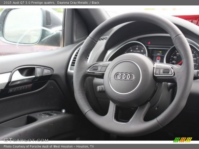 Daytona Gray Metallic / Black 2015 Audi Q7 3.0 Prestige quattro