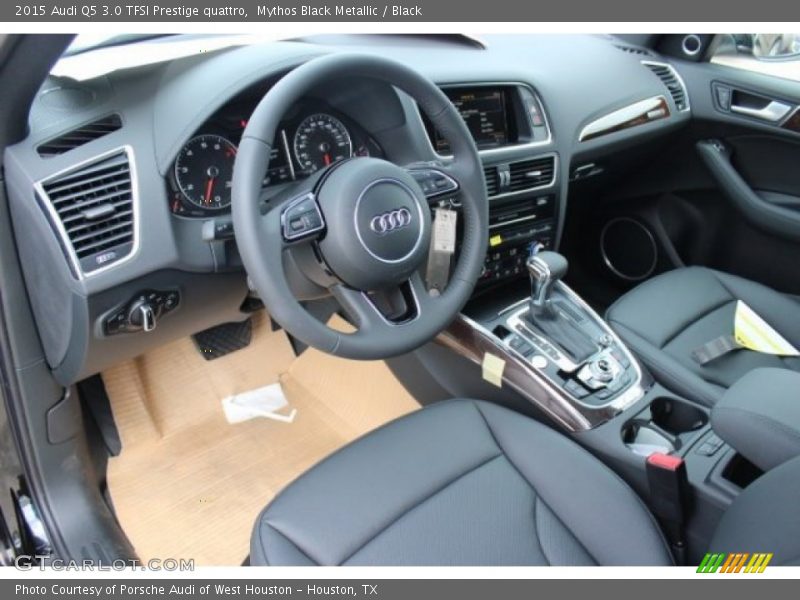  2015 Q5 3.0 TFSI Prestige quattro Black Interior