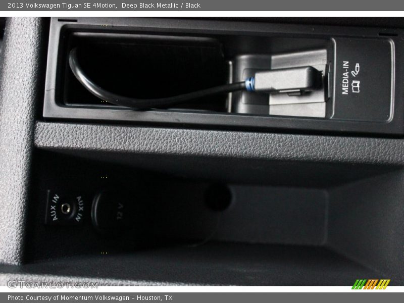 Deep Black Metallic / Black 2013 Volkswagen Tiguan SE 4Motion