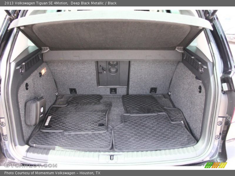 Deep Black Metallic / Black 2013 Volkswagen Tiguan SE 4Motion