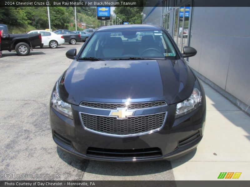 Blue Ray Metallic / Jet Black/Medium Titanium 2014 Chevrolet Cruze LS