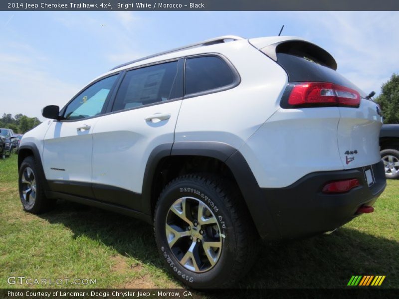 Bright White / Morocco - Black 2014 Jeep Cherokee Trailhawk 4x4