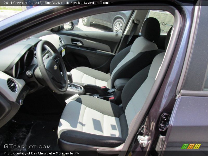 Blue Ray Metallic / Jet Black/Medium Titanium 2014 Chevrolet Cruze LS