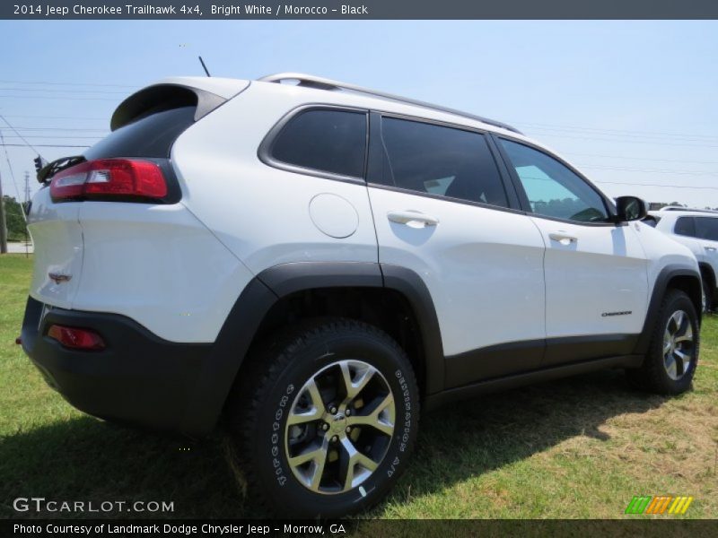 Bright White / Morocco - Black 2014 Jeep Cherokee Trailhawk 4x4