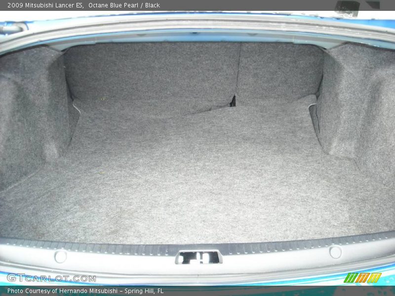 Octane Blue Pearl / Black 2009 Mitsubishi Lancer ES