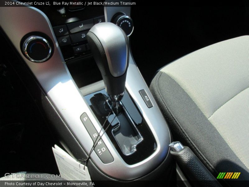 Blue Ray Metallic / Jet Black/Medium Titanium 2014 Chevrolet Cruze LS
