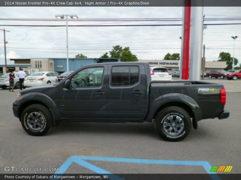Night Armor / Pro-4X Graphite/Steel 2014 Nissan Frontier Pro-4X Crew Cab 4x4