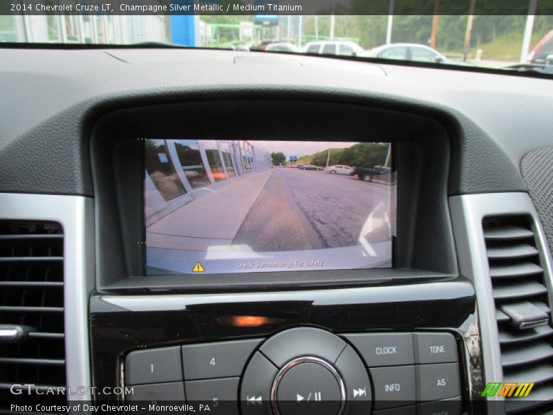 Champagne Silver Metallic / Medium Titanium 2014 Chevrolet Cruze LT