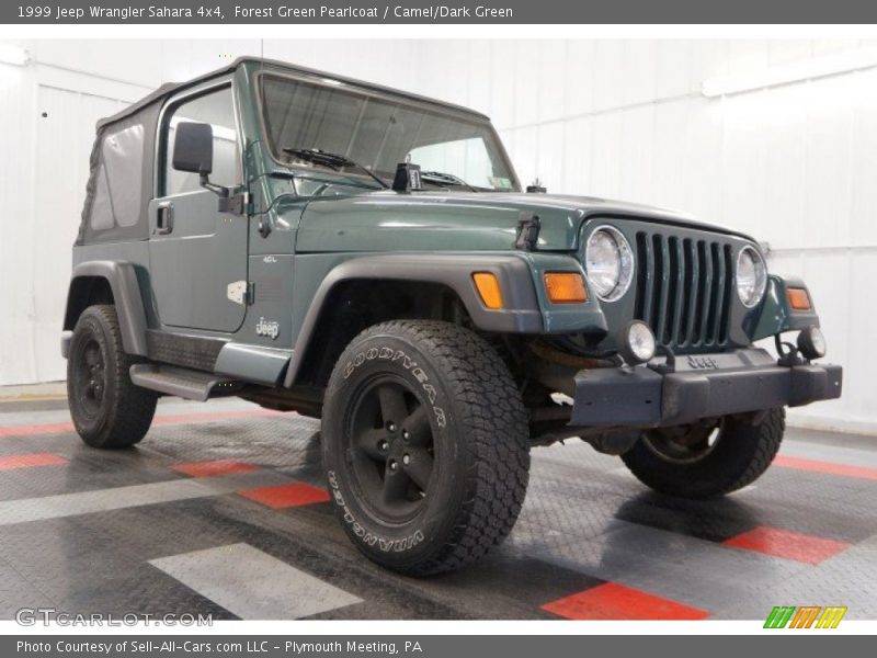 Forest Green Pearlcoat / Camel/Dark Green 1999 Jeep Wrangler Sahara 4x4
