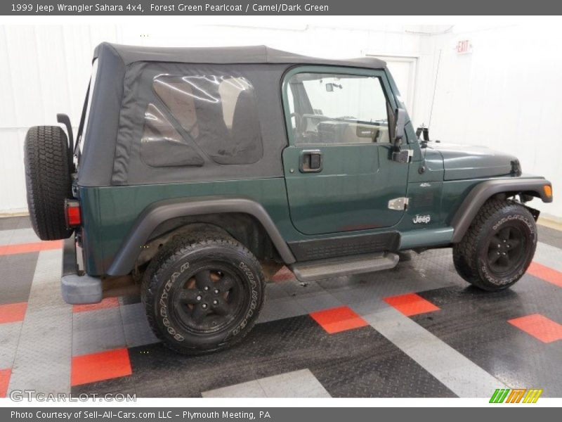 Forest Green Pearlcoat / Camel/Dark Green 1999 Jeep Wrangler Sahara 4x4