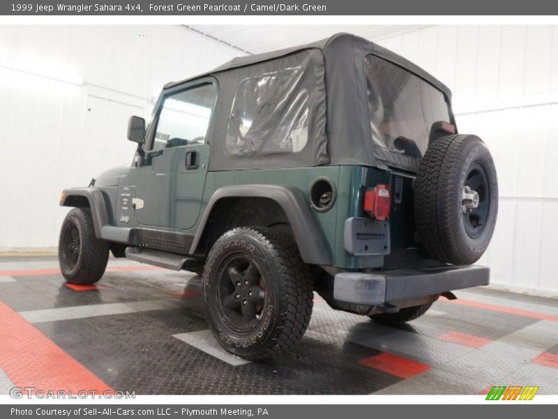 Forest Green Pearlcoat / Camel/Dark Green 1999 Jeep Wrangler Sahara 4x4