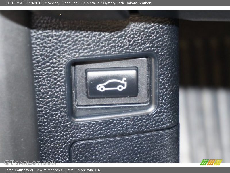 Deep Sea Blue Metallic / Oyster/Black Dakota Leather 2011 BMW 3 Series 335d Sedan