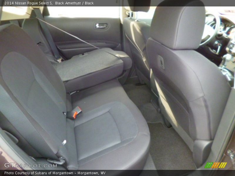Black Amethyst / Black 2014 Nissan Rogue Select S