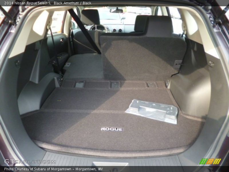 Black Amethyst / Black 2014 Nissan Rogue Select S