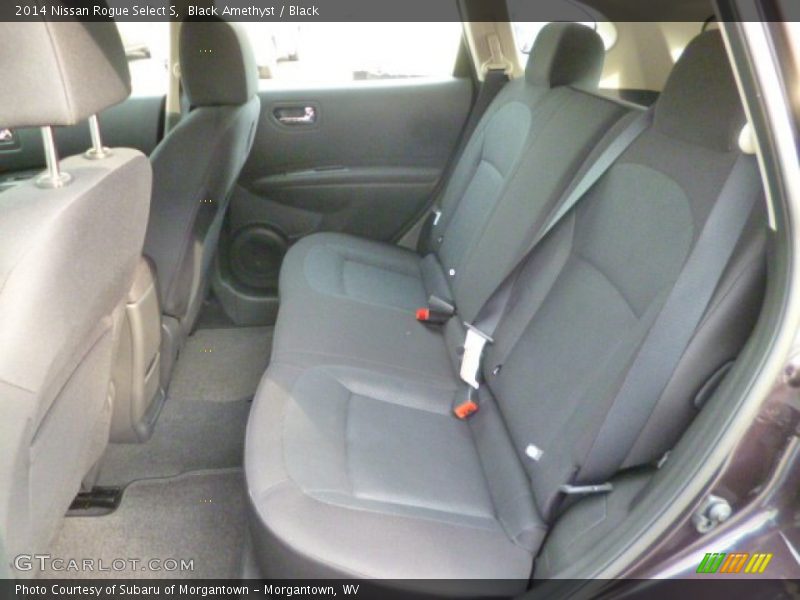 Black Amethyst / Black 2014 Nissan Rogue Select S