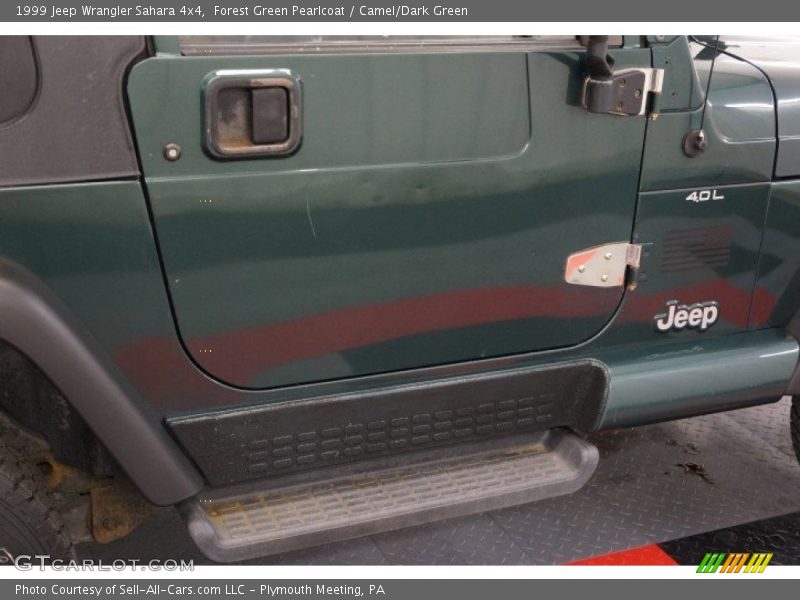 Forest Green Pearlcoat / Camel/Dark Green 1999 Jeep Wrangler Sahara 4x4