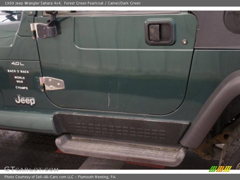 Forest Green Pearlcoat / Camel/Dark Green 1999 Jeep Wrangler Sahara 4x4