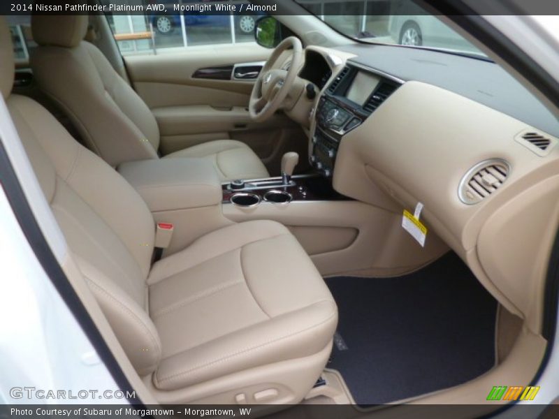Moonlight White / Almond 2014 Nissan Pathfinder Platinum AWD