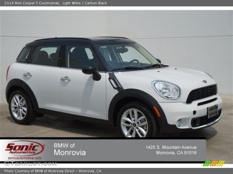 Light White / Carbon Black 2014 Mini Cooper S Countryman