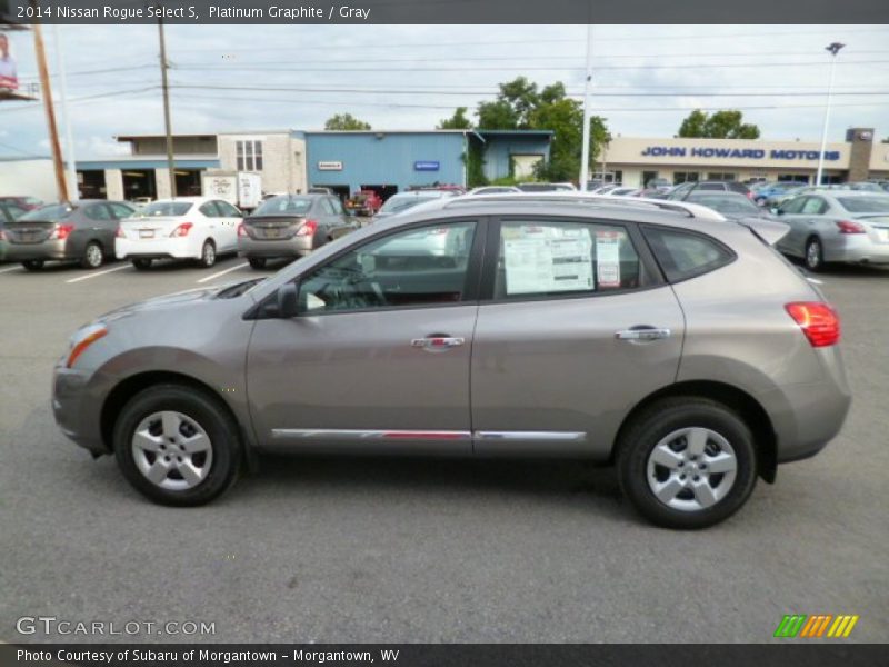 Platinum Graphite / Gray 2014 Nissan Rogue Select S