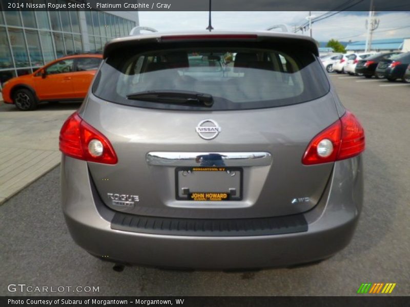 Platinum Graphite / Gray 2014 Nissan Rogue Select S