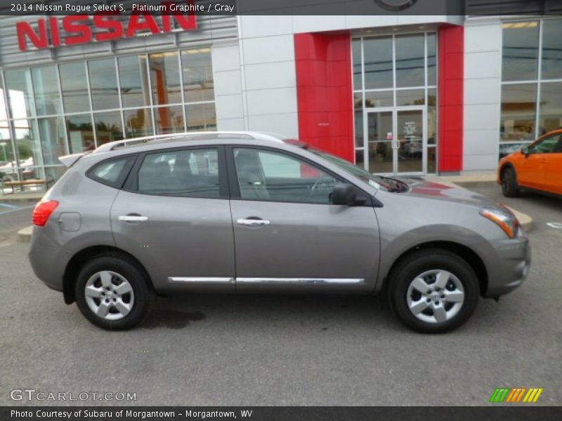 Platinum Graphite / Gray 2014 Nissan Rogue Select S