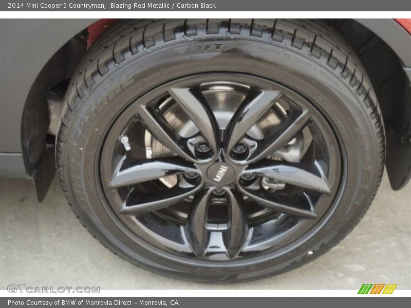 Blazing Red Metallic / Carbon Black 2014 Mini Cooper S Countryman