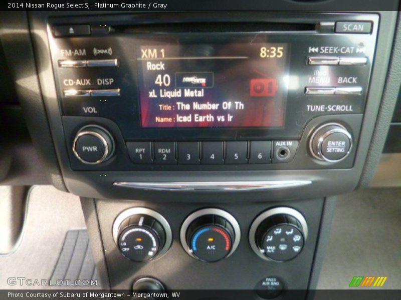 Platinum Graphite / Gray 2014 Nissan Rogue Select S