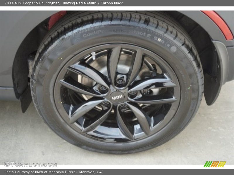 Blazing Red Metallic / Carbon Black 2014 Mini Cooper S Countryman