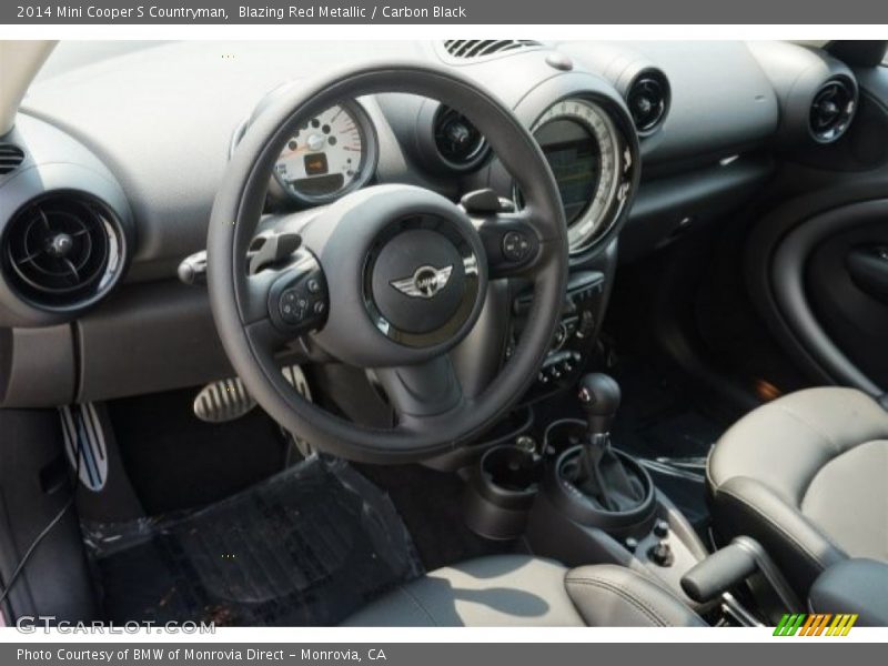 Blazing Red Metallic / Carbon Black 2014 Mini Cooper S Countryman