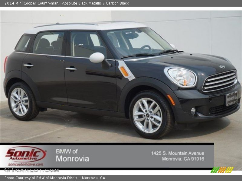 Absolute Black Metallic / Carbon Black 2014 Mini Cooper Countryman