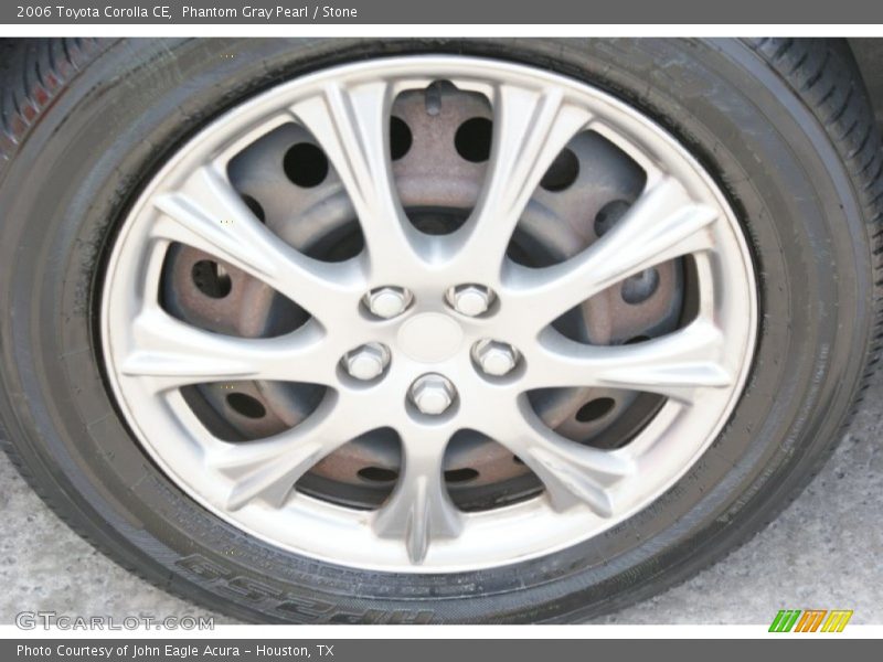 Phantom Gray Pearl / Stone 2006 Toyota Corolla CE