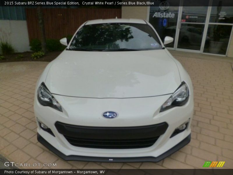 Crystal White Pearl / Series.Blue Black/Blue 2015 Subaru BRZ Series.Blue Special Edition