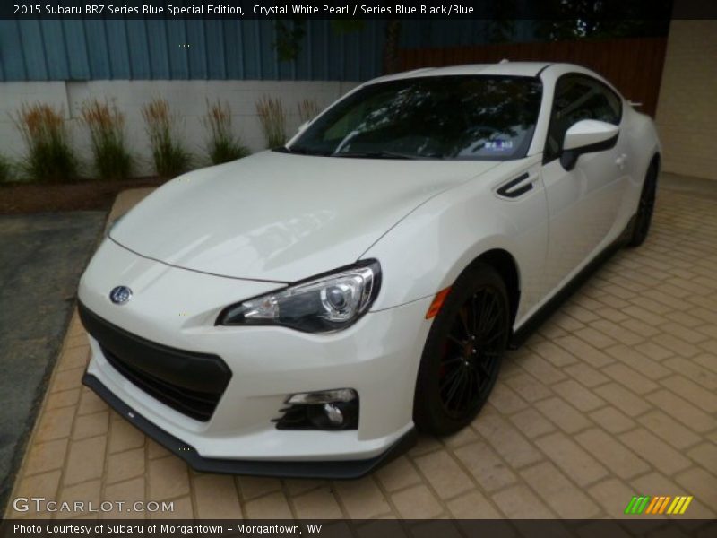 Front 3/4 View of 2015 BRZ Series.Blue Special Edition