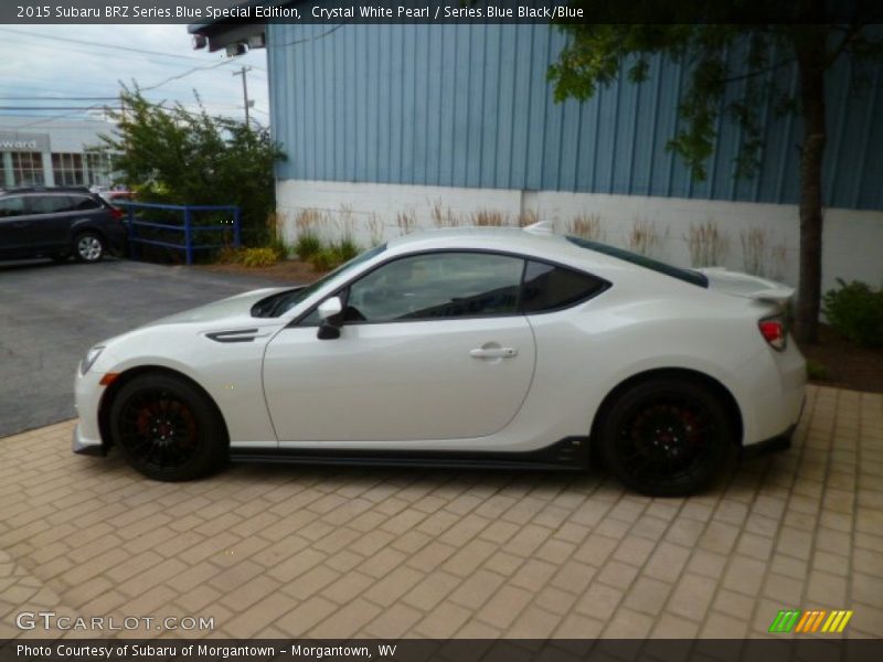  2015 BRZ Series.Blue Special Edition Crystal White Pearl