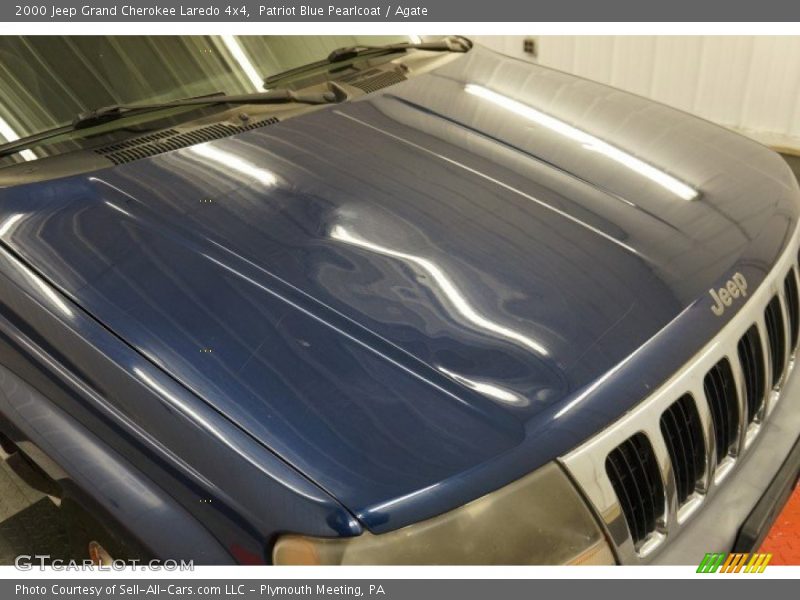 Patriot Blue Pearlcoat / Agate 2000 Jeep Grand Cherokee Laredo 4x4