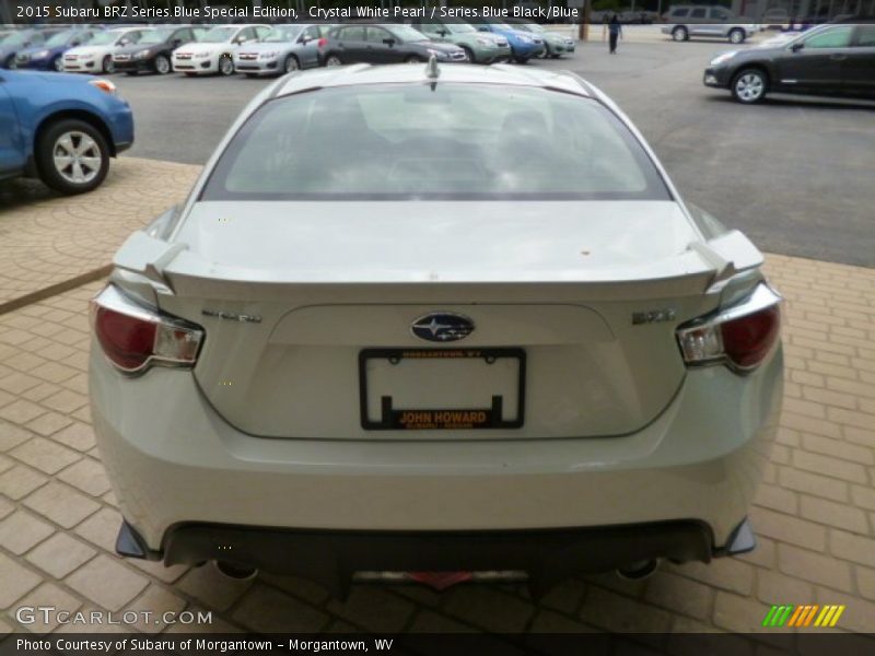Crystal White Pearl / Series.Blue Black/Blue 2015 Subaru BRZ Series.Blue Special Edition