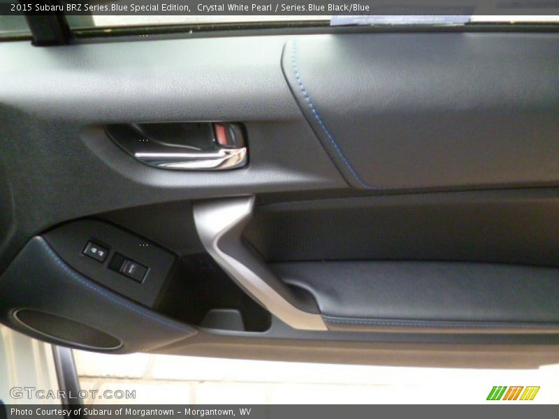 Door Panel of 2015 BRZ Series.Blue Special Edition