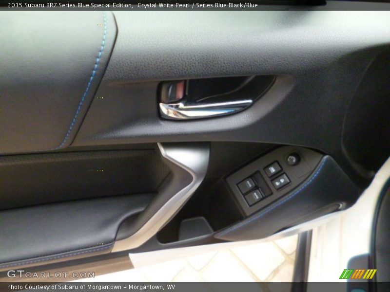 Door Panel of 2015 BRZ Series.Blue Special Edition