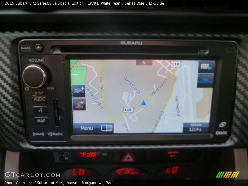 Navigation of 2015 BRZ Series.Blue Special Edition