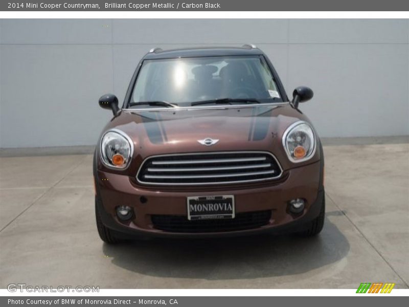 Brilliant Copper Metallic / Carbon Black 2014 Mini Cooper Countryman