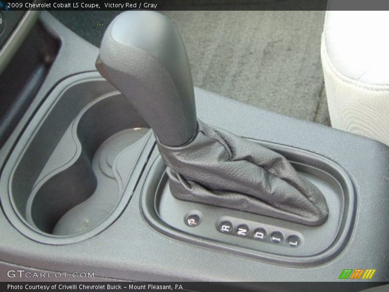 Victory Red / Gray 2009 Chevrolet Cobalt LS Coupe