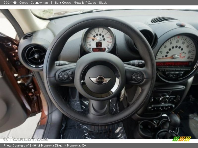 Brilliant Copper Metallic / Carbon Black 2014 Mini Cooper Countryman